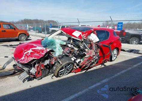 2014 Lexus Ct 200H from USA, damaged, VIN JTHKD5BH5E2189493